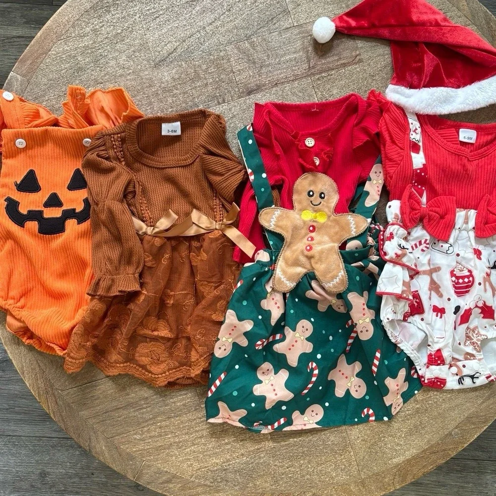 Baby girl 3-9 months‎ holiday  bundle